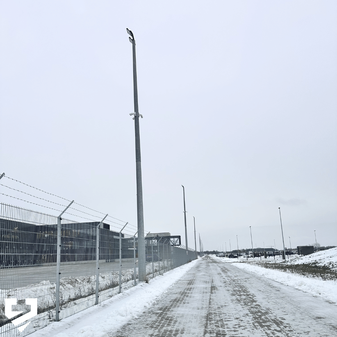 kameramaster langs normals logistikpark