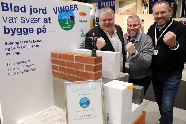 Vinder af klimaprisen 2025 - BAYO.S, Sundolitt, PP Nordica Group og Andreasen & Hvidberg
